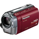 【中古】パナソニック デジタルハイビジョンビデオカメラ クランベリーレッド HDC-TM30-R