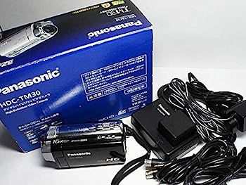 【中古】（非常に良い）パナソニック デジタルハイビジョンビデオカメラ オニキスブラック HDC-TM30-K