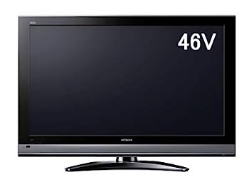 【中古】日立 46V型地上・BS・110度CSデジタルフルハイビジョンプラズマテレビWooo(320 ...