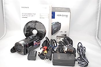 【中古】ソニー SONY デジタルHDビデオカメラレコーダー CX180 ブラック HDR-CX180/B【メーカー名】【メーカー型番】【ブランド名】ソニー(SONY)【商品説明】ソニー SONY デジタルHDビデオカメラレコーダー CX180 ブラック HDR-CX180/Bこちらの商品は中古品となっております。 画像はイメージ写真ですので 商品のコンディション・付属品の有無については入荷の度異なります。 買取時より付属していたものはお付けしておりますが付属品や消耗品に保証はございません。 商品ページ画像以外の付属品はございませんのでご了承下さいませ。 中古品のため使用に影響ない程度の使用感・経年劣化（傷、汚れなど）がある場合がございます。 また、中古品の特性上ギフトには適しておりません。 当店では初期不良に限り 商品到着から7日間は返品を受付けております。 他モールとの併売品の為 完売の際はご連絡致しますのでご了承ください。 プリンター・印刷機器のご注意点 インクは配送中のインク漏れ防止の為、付属しておりませんのでご了承下さい。 ドライバー等ソフトウェア・マニュアルはメーカーサイトより最新版のダウンロードをお願い致します。 ゲームソフトのご注意点 特典・付属品・パッケージ・プロダクトコード・ダウンロードコード等は 付属していない場合がございますので事前にお問合せ下さい。 商品名に「輸入版 / 海外版 / IMPORT 」と記載されている海外版ゲームソフトの一部は日本版のゲーム機では動作しません。 お持ちのゲーム機のバージョンをあらかじめご参照のうえ動作の有無をご確認ください。 輸入版ゲームについてはメーカーサポートの対象外です。 DVD・Blu-rayのご注意点 特典・付属品・パッケージ・プロダクトコード・ダウンロードコード等は 付属していない場合がございますので事前にお問合せ下さい。 商品名に「輸入版 / 海外版 / IMPORT 」と記載されている海外版DVD・Blu-rayにつきましては 映像方式の違いの為、一般的な国内向けプレイヤーにて再生できません。 ご覧になる際はディスクの「リージョンコード」と「映像方式※DVDのみ」に再生機器側が対応している必要があります。 パソコンでは映像方式は関係ないため、リージョンコードさえ合致していれば映像方式を気にすることなく視聴可能です。 商品名に「レンタル落ち 」と記載されている商品につきましてはディスクやジャケットに管理シール（値札・セキュリティータグ・バーコード等含みます）が貼付されています。 ディスクの再生に支障の無い程度の傷やジャケットに傷み（色褪せ・破れ・汚れ・濡れ痕等）が見られる場合がありますので予めご了承ください。 2巻セット以上のレンタル落ちDVD・Blu-rayにつきましては、複数枚収納可能なトールケースに同梱してお届け致します。 トレーディングカードのご注意点 当店での「良い」表記のトレーディングカードはプレイ用でございます。 中古買取り品の為、細かなキズ・白欠け・多少の使用感がございますのでご了承下さいませ。 再録などで型番が違う場合がございます。 違った場合でも事前連絡等は致しておりませんので、型番を気にされる方はご遠慮ください。 ご注文からお届けまで 1、ご注文⇒ご注文は24時間受け付けております。 2、注文確認⇒ご注文後、当店から注文確認メールを送信します。 3、お届けまで3-10営業日程度とお考え下さい。 　※海外在庫品の場合は3週間程度かかる場合がございます。 4、入金確認⇒前払い決済をご選択の場合、ご入金確認後、配送手配を致します。 5、出荷⇒配送準備が整い次第、出荷致します。発送後に出荷完了メールにてご連絡致します。 　※離島、北海道、九州、沖縄は遅れる場合がございます。予めご了承下さい。 当店ではすり替え防止のため、シリアルナンバーを控えております。 万が一すり替え等ありました場合は然るべき対応をさせていただきます。 お客様都合によるご注文後のキャンセル・返品はお受けしておりませんのでご了承下さい。 電話対応はしておりませんので質問等はメッセージまたはメールにてお願い致します。