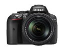 【中古】Nikon デジタル一眼レフカメラ D5300 18-140VR レンズキット ブラック D5300LK18-140VRBK(2)