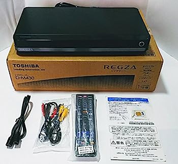 【中古】（非常に良い）TOSHIBA REGZA 1TB HDDレコーダー 全録 6チャンネル同時録画(通常録画不可) タイムシフトマシン D-M430