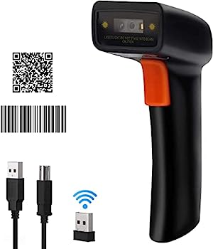 【中古】Tera ワイヤレスバーコードリーダー 1次元・2次元シンボルに対応 バーコードスキャナー 有線/2..