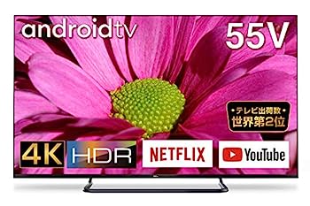 yÁzTCL 55V^ 4KΉ ter Amazon Prime VideoΉ X}[ger(Android TV) 55P8S OtHDDԑg^Ή Dolby Audio