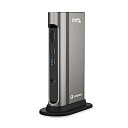 【中古】(非常に良い)プラグ可能 USB-Cドック 14-in-1 Thunderbolt 3 認定 最大96W の充電、デュアルモニター - MacとWindows、2X DisplayPortとHDMI 2.0、7X USB、イ