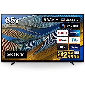 šۥˡ 65V 4K ͭEL ƥ ֥ӥ XRJ-65A80J OLED BRAVIA XR ® Google TV ˡԥ㡼αǲ2դ 4K/120fpsб 10ʾ