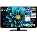 yÁzV[v 50V^ t er AQUOS 4T-C50DL1 4K `[i[ Android TV (2021Nf)