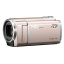 【中古】(非常に良い)JVCケンウッド JVC 32GBフルハイビジョンメモリームービー ピンクゴールド GZ-HM670-N