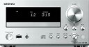 【中古】ONKYO CDチューナーアンプ CR-555(S)