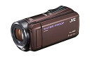 【中古】(非常に良い)JVC KENWOOD JVC ビデオカメラ EVERIO 防水 防塵 内蔵メモリー32GB ブラウン GZ-R300-T