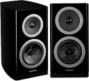 【中古】Wharfedale (ワーフェデール) REVA 2 ブックシェルフ型スピーカー (ピアノブラック)「ペア」