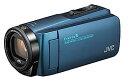 【中古】(非常に良い)JVCKENWOOD JVC ビデオカメラ Everio R 防水 防塵 32GB内蔵メモリー ネイビーブルー GZ-R480-A(2)