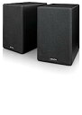 【中古】(非常に良い)デノン Denon SC-N10 ブックシェルフスピーカー 2ウェイシステム ブラック SC-N10-BKEM