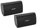 【中古】BOSE FREESPACE FS2SE PAIR BLK 壁掛け型スピーカー ブラック FS2SEB(2)