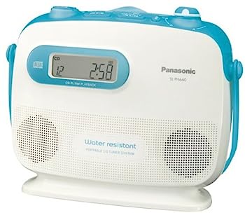 【中古】(非常に良い)パナソニック ポータブルCDラジオ ブルー SL-PH660-A