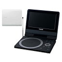 【中古】TOSHIBA ポータロウ 7V型ワイド液晶 ポータブルDVDプレーヤー ワンセグ録画対応モデル SD-P73DTW シェルホワイト