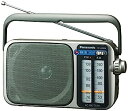 【中古】Panasonic FM/AM 2バンドラジオ シルバー RF-2400A-S