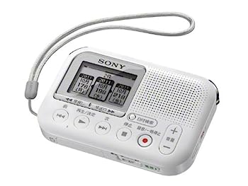 【中古】SONY メモリーカードレコーダー LX30 ホワイト ICD-LX30/W