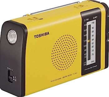 【中古】TOSHIBA 防水充電ラジオ TY-JR50(Y)