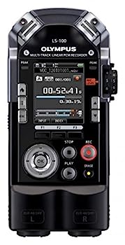 【中古】OLYMPUS マルチトラックリニアPCMレコーダー LS-100 ブラック 4GB SDカードスロット 最大耐音圧140dBspl XLRコネクタ搭載 マルチトラック録音対 【中古】OLYMPUS マルチトラックリニアPCMレコーダー LS-100 ブラック 4GB SDカードスロット 最大耐音圧140dBspl XLRコネクタ搭載 マルチトラック録音対