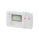 【中古】(非常に良い)Logitec かんたん ポータブルICラジオレコーダー AMFM対応 予約録音 ワンタッチ録音・再生可 LIC-RR100