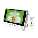 【中古】セントレードM.E. 9型ワンセグ搭載ポータブル防水DVDプレーヤー CPRM対応アヴォックス AWDP-T905CW(2)