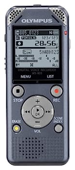 【中古】OLYMPUS ICレコーダー VoiceTrek 4GB リニアPCM対応 FMチューナー付 GRY グレー WS-805