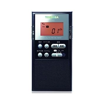 【中古】TOSHIBA TV音声/FM/AMラジオ ブラック TY-TPR1(K)