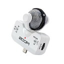 【中古】ZOOM ズーム MSステレオマイクロフォン ホワイト iQ5