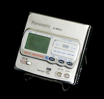 【中古】Panasonic パナソニック SJ-MR200-S シルバー ポータブルMDレコーダー MDLP非対応(MD録音再生兼用機/録再/MDウォークマン/MDプレーヤー) 【中古】Panasonic パナソニック SJ-MR200-S シルバー ポータブルMDレコーダー MDLP非対応(MD録音再生兼用機/録再/MDウォークマン/MDプレーヤー)