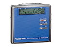 【中古】Panasonic パナソニック SJ-MR230-A ブルー ポータブルMDレコーダー MDLP対応 (MD録音再生兼用機/録再/MDウォークマン/M...