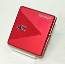 【中古】SHARP シャープ MD-SS503-R レッド ポータブルミニディスクプレーヤー MDLP対応 (ポータブルMDプレーヤー/MD再生専用機/MDウォ...
