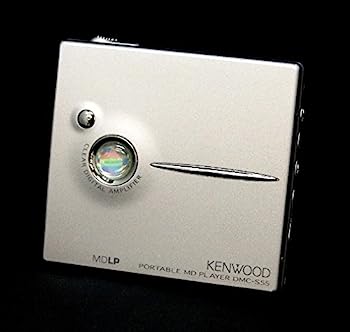 【中古】KENWOOD　ケンウッド　DMC-S55-S（シルバー）　ポータブルMDプレーヤー　MDLP対応　（MD再生専用機/MDウォークマン）