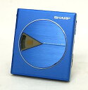 【中古】SHARP シャープ MD-ST521-A フレンチブルー ポータブルMDプレーヤー MDLP非対応 (MD再生専用機)