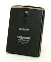 【中古】SONY ソニー WM-FX1-B ブラック チューナー付カセットウォークマン Dolby NR装備 再生専用機（ポータブルカセットプレーヤー）