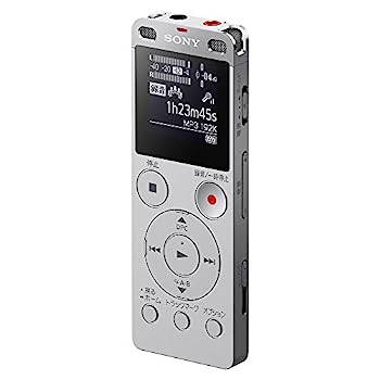 【中古】(非常に良い)ソニー ステレオICレコーダー FMチューナー付 4GB シルバー ICD-UX560F/S