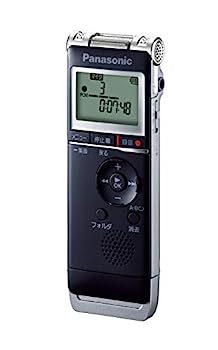 【中古】(非常に良い)パナソニック ICレコーダー (ブラック) RR-XS370-K