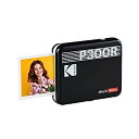 【中古】コダック KODAK Mini 3 Retro 4PASSポータブルフォトプリンター(7.6cmx7.6cm)+8枚,ブラック