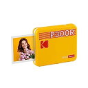 【中古】コダック KODAK Mini 3 Retro 4PASSポータブルフォトプリンター(7.6cmx7.6cm)+8枚,イエロー