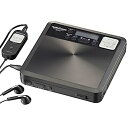 【中古】オーム電機 AudioComm 語学学習用ポータブルCDプレーヤー Bluetooth機能付 ブラック CDP-550N 03-7250 OHM