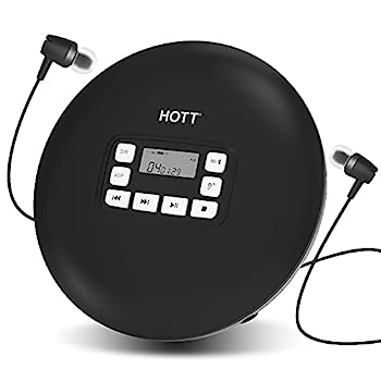 【中古】HOTT CD611T ポータブルCDプレ