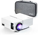 【中古】小型 プロジェクター PVO プロジェクター 4500lm ホームシアター 1080PフルHD対応 最大200インチ大画面 スマホ/パソコン/タブレット...