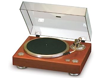 【中古】(非常に良い)Denon アナログレコードプレーヤー 木目 DP-1300MK2