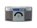 【中古】TOSHIBA SD/CDラジオ CUTEBEAT シルバー TY-SDX50(S)