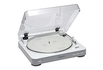 【中古】audio-technica ステレオターンテーブルシステム ホワイト AT-PL300 WH