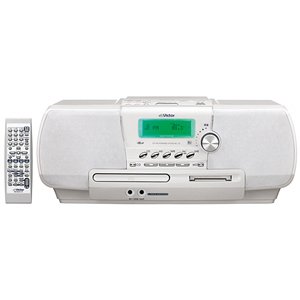 【中古】JVC RC-A2-W CD-MDポータブルシステム ホワイト