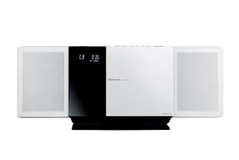 【中古】Panasonic コンパクトステレオシステム ホワイト SC-HC35-W