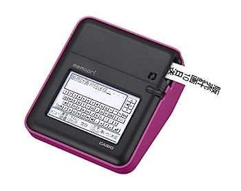 【中古】（非常に良い）カシオ メモプリ 手書き入力対応 MEP-T10-PK ピンク