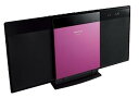 【中古】Panasonic コンパクトステレオシステム ピンク SC-HC28-P