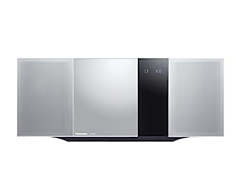 【中古】(非常に良い)パナソニック コンパクトステレオシステム Bluetooth対応 シルバー SC-HC39-S